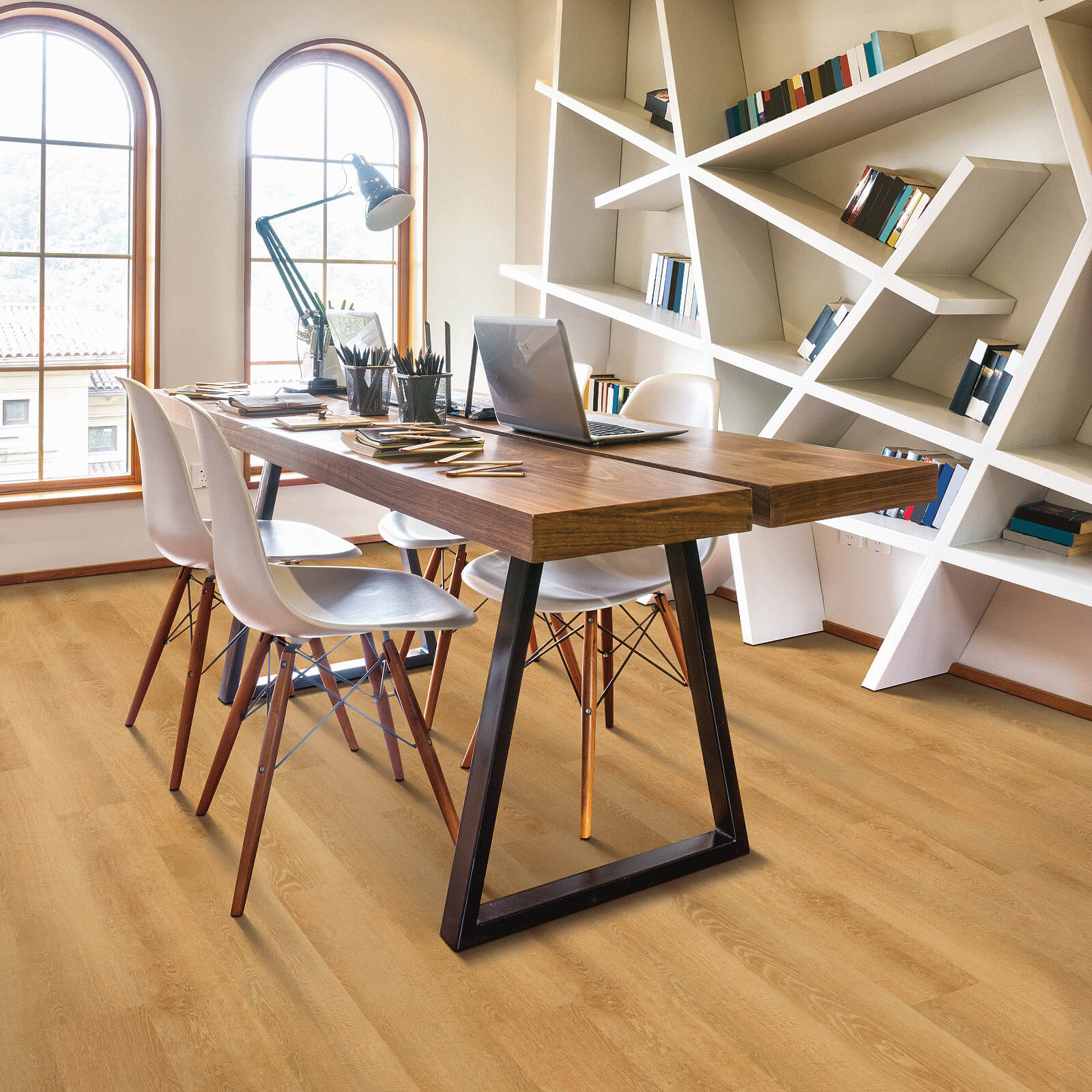 Vinyl flooring for study room | Carpetland USA Granite & Flooring